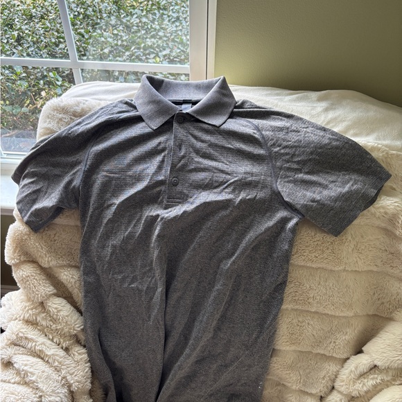 Men's Gray Polo Shirt - Lululemon - Picture 1 of 5